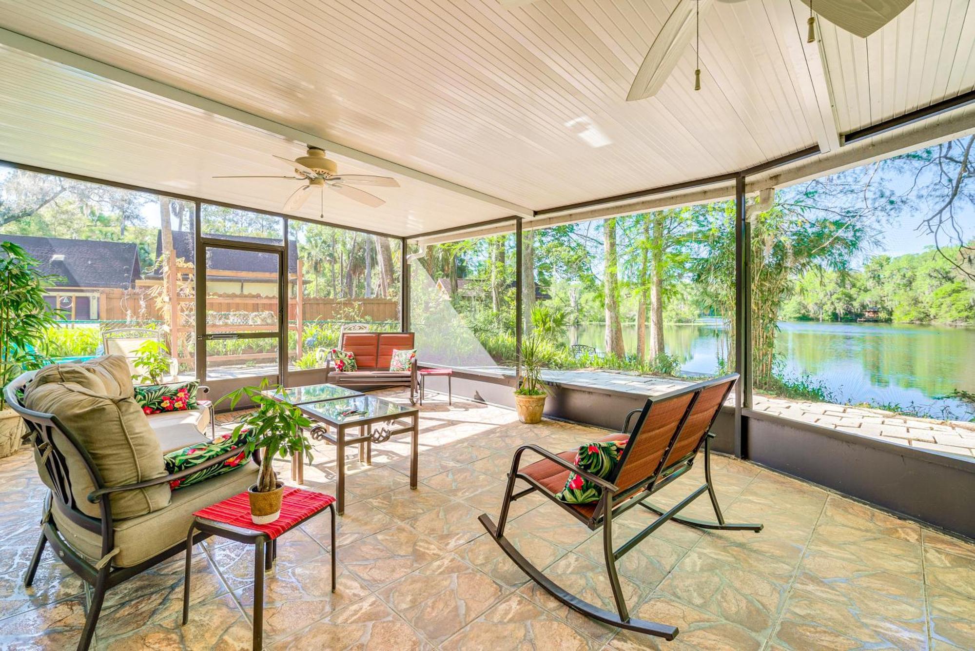 Waterfront Dunnellon Home With Private Dock And Lanai! Экстерьер фото